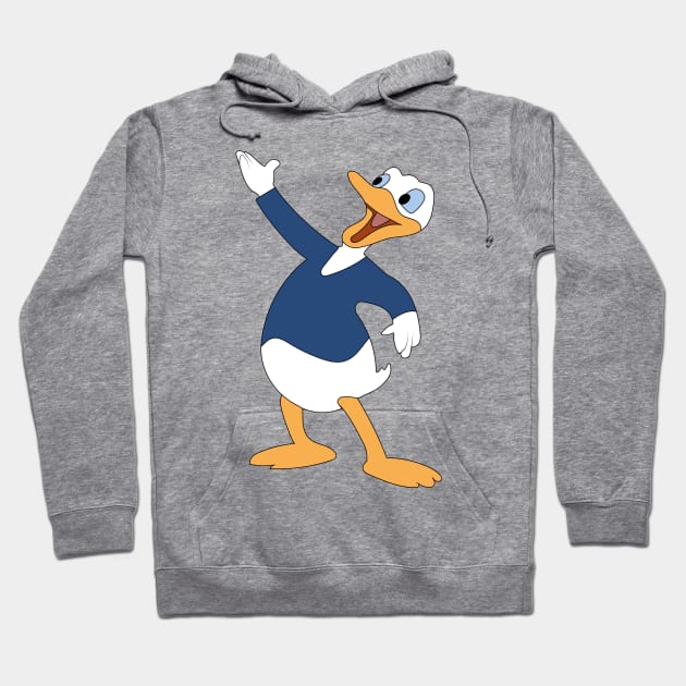 Donald Duck Hoodie by InskiyStyle